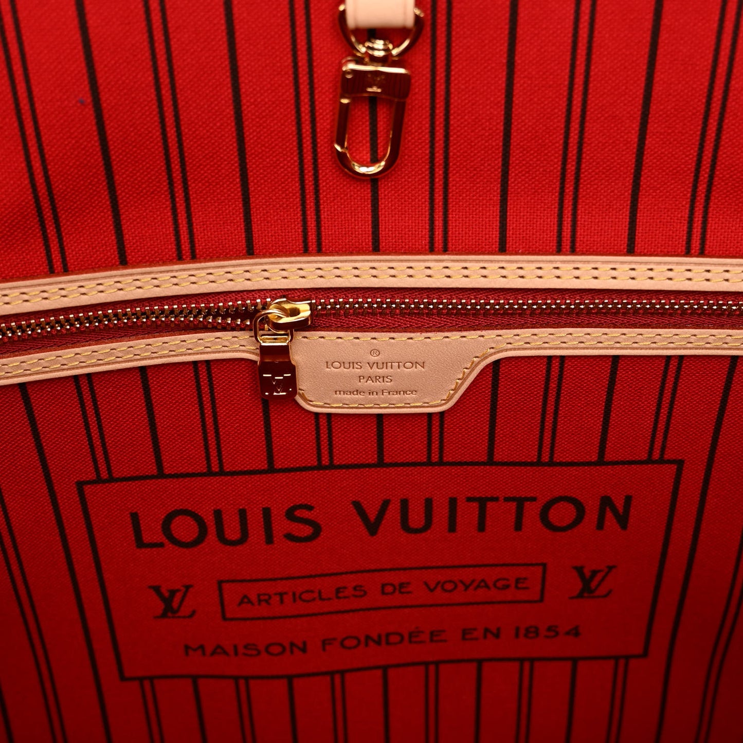 Monogram Neo Neverfull MM Cherry