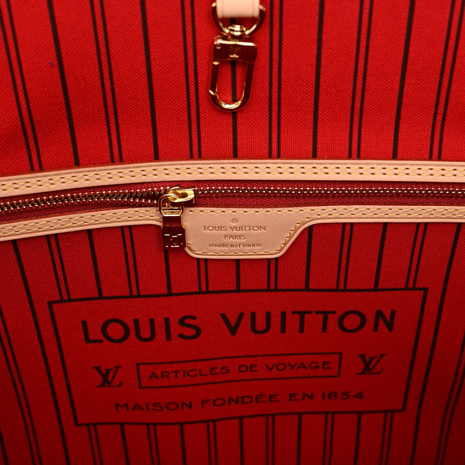 Louis Vuitton Monogram Neo Neverfull MM Cherry 6 of 9