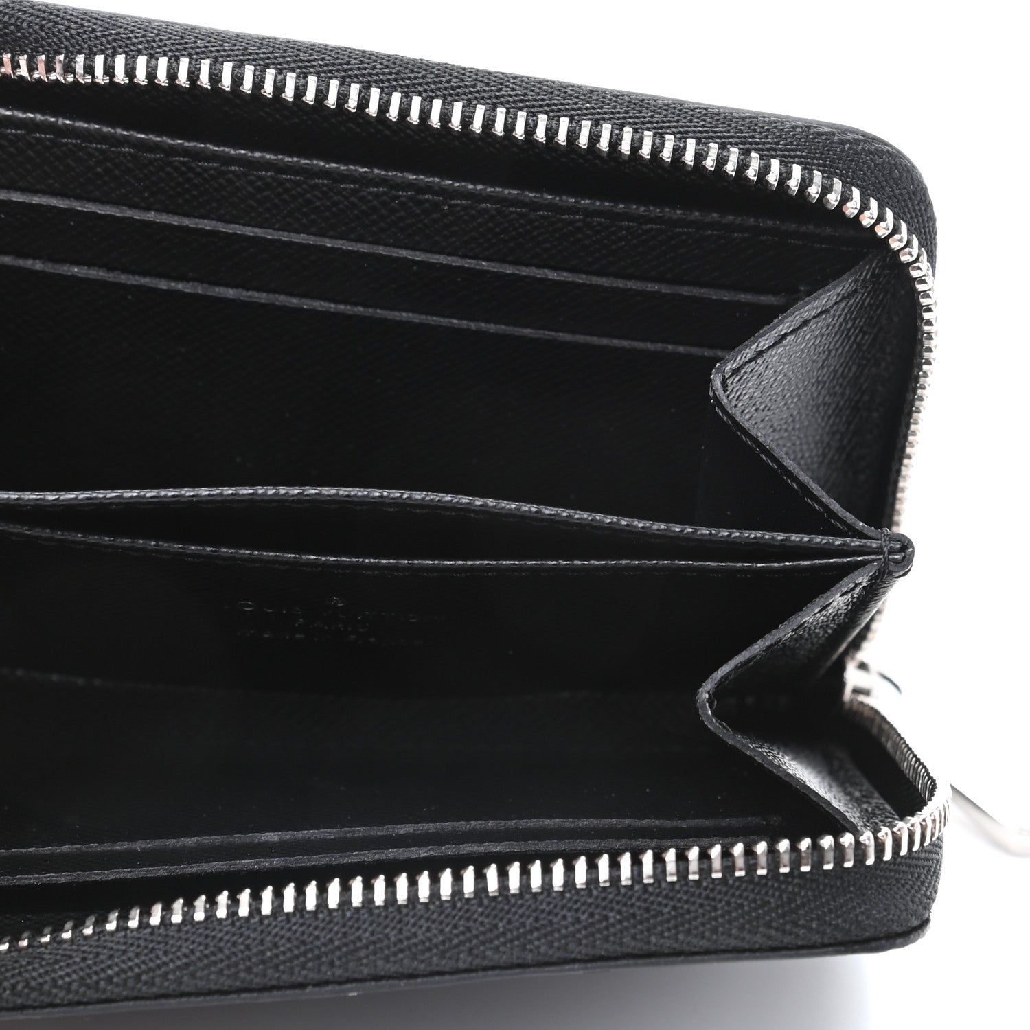 Louis Vuitton Epi Zippy Coin Purse Black 5 of 8