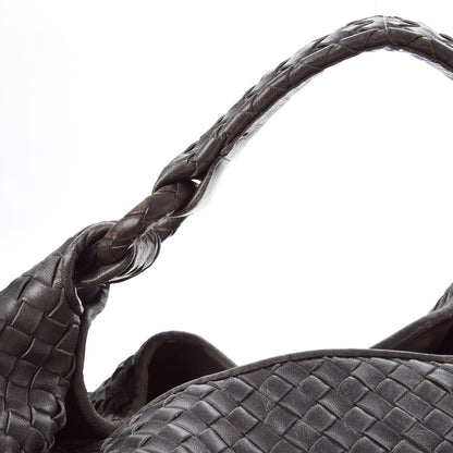 Bottega Veneta Nappa Intrecciato Sloane Hobo Ferro Gray 17 of 20