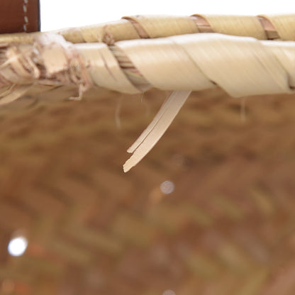 Loewe Raffia Basket Tote Bag Natural Tan 9 of 14