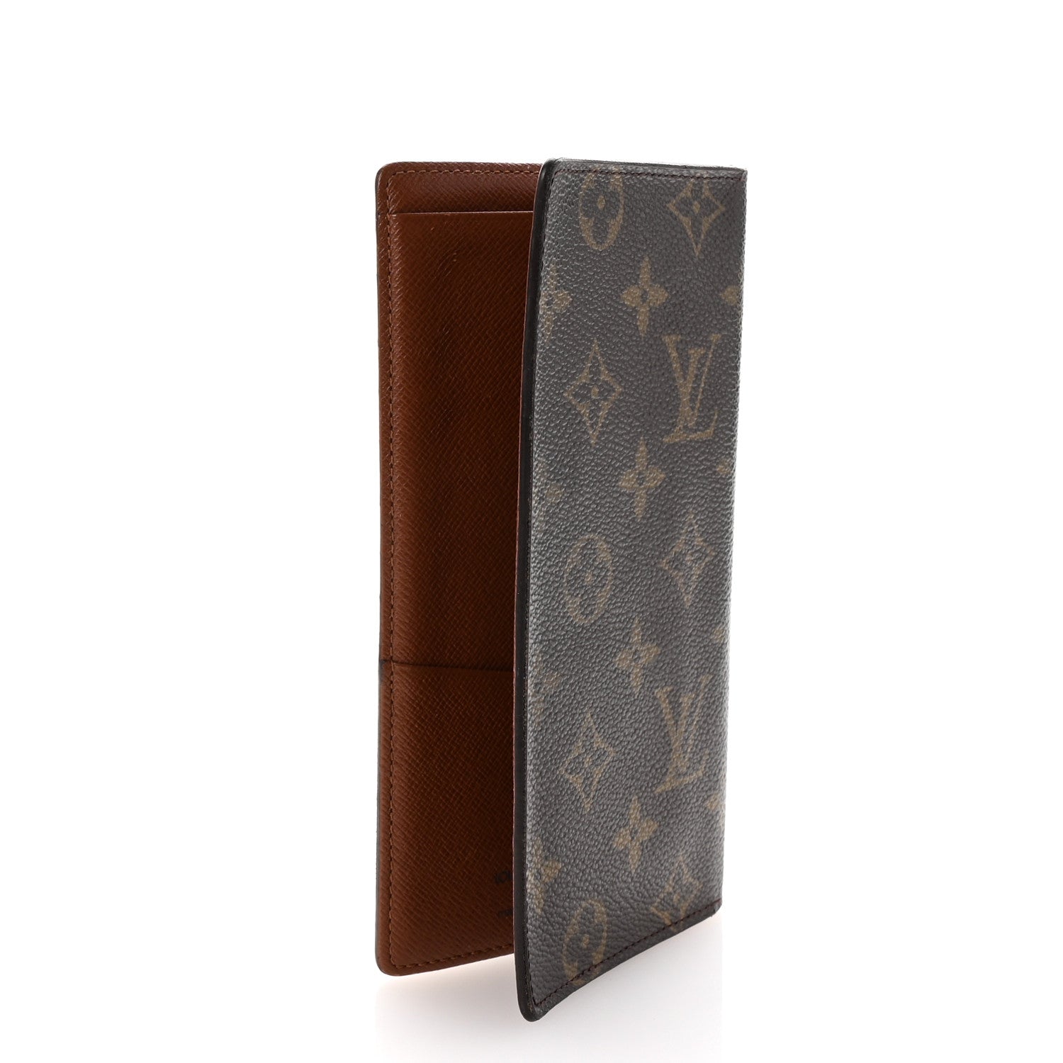 Louis Vuitton Monogram Porte Valeurs Checkbook Wallet 3 of 6