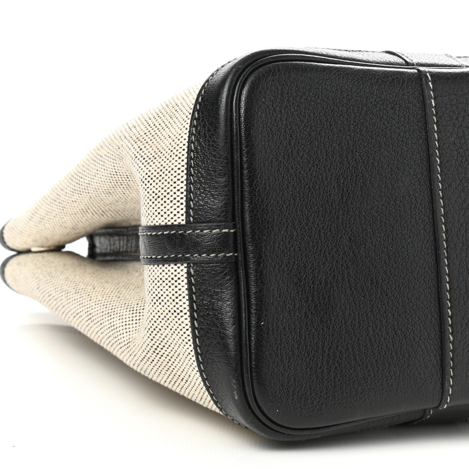 Hermes Twill D H Negonda Garden Party 30 TPM Ecru Black 7 of 9
