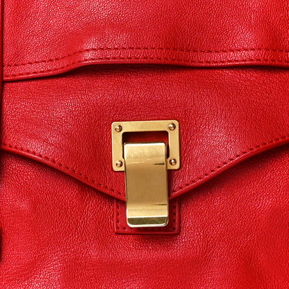 Proenza Schouler Lambskin Medium PS1 Satchel Bright Red 10 of 16