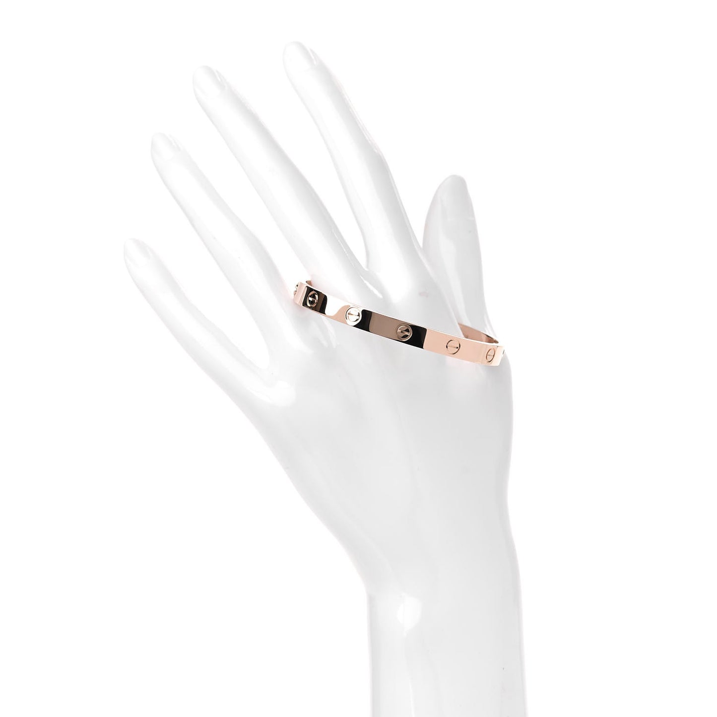 18K Pink Gold LOVE Bracelet 17