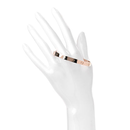 Cartier 18K Pink Gold LOVE Bracelet 17 2 of 7