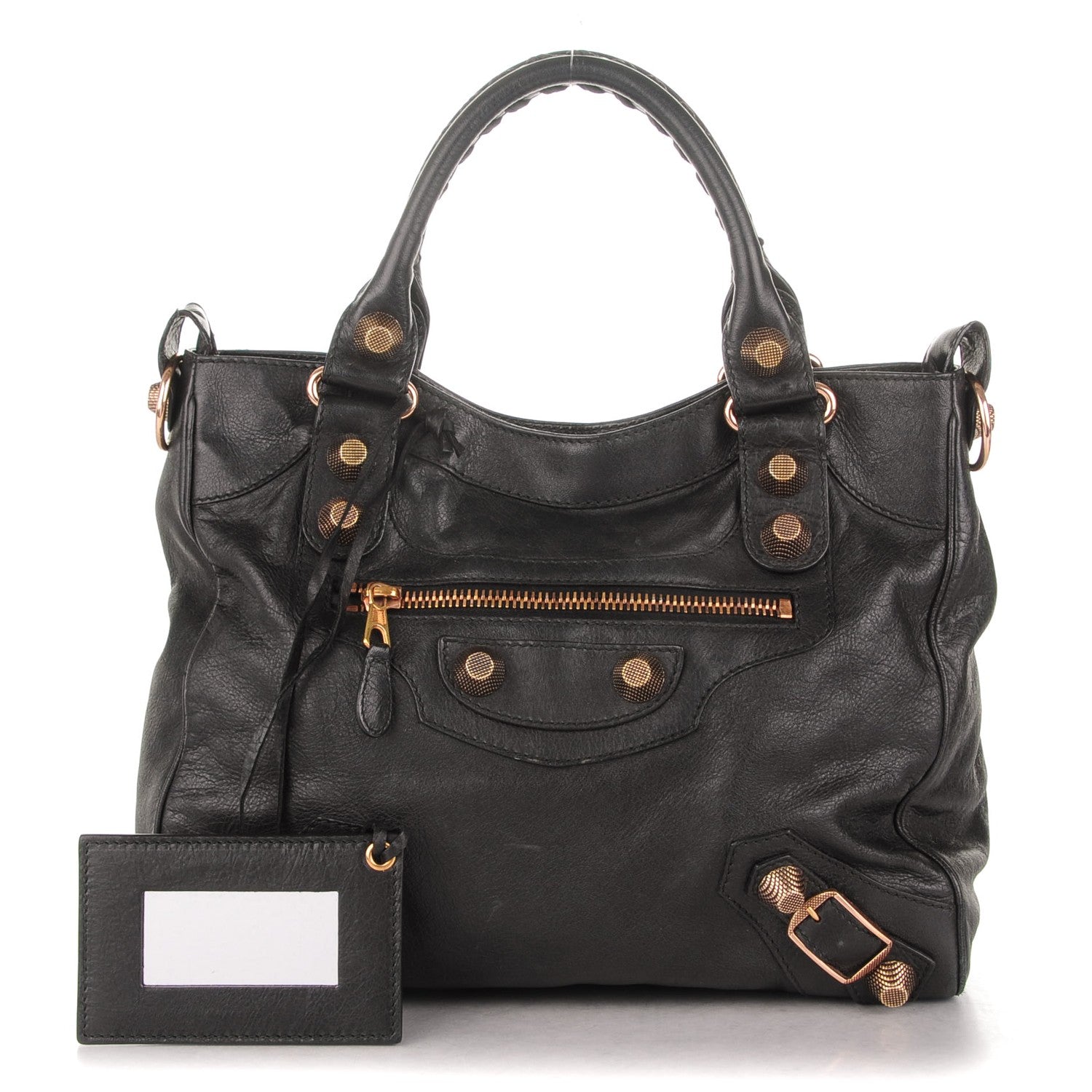 Balenciaga Agneau Giant 21 Rose Gold Hardware Velo Black 1 of 8