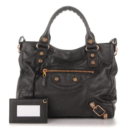 Balenciaga Agneau Giant 21 Rose Gold Hardware Velo Black 1 of 8