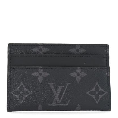 Louis Vuitton Monogram Eclipse Porte-Cartes Double Card Holder 1 of 6