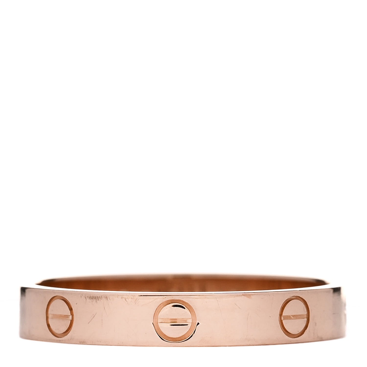 Cartier 18K Pink Gold 3.5mm LOVE Wedding Band Ring 64 10.75 3 of 5