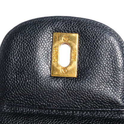 Chanel Caviar XL Weekender Bag Black 7 of 7