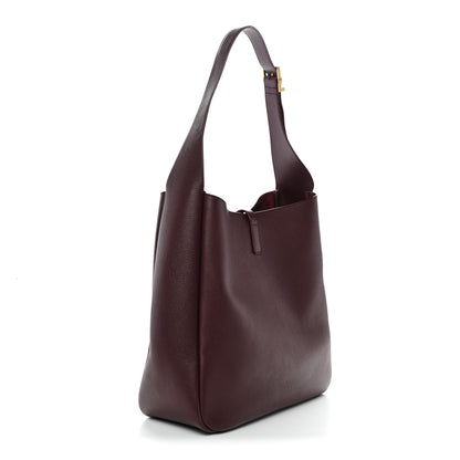 Saint Laurent Supple Calfskin Large Le 5 A 7 Soft Hobo Rouge Legion 4 of 11
