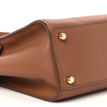 Dolce & Gabbana DOLCE GABBANA Vitello Morbido Small Sicily 62 Bag Brown 8 of 9