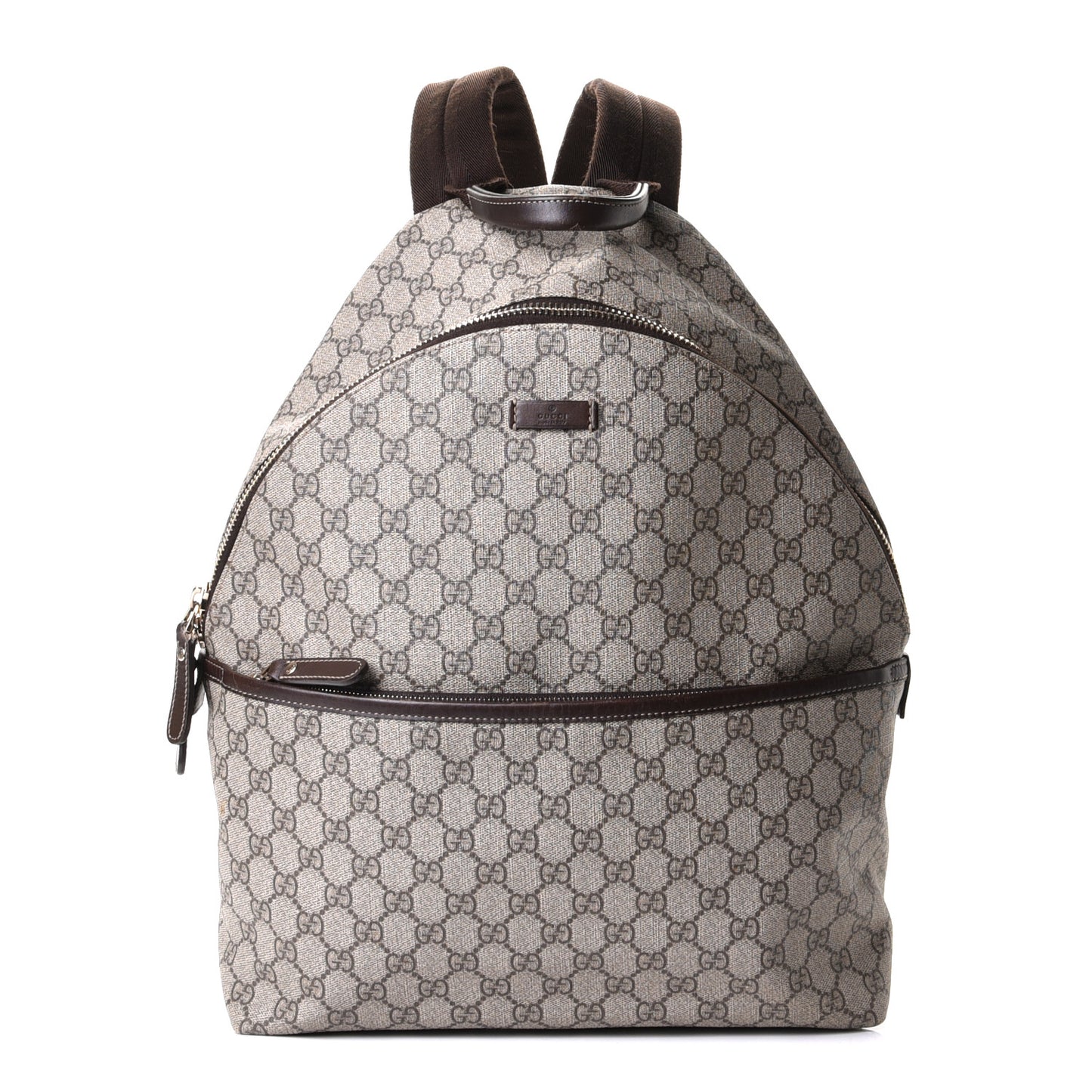 Monogram Medium Backpack Dark Brown