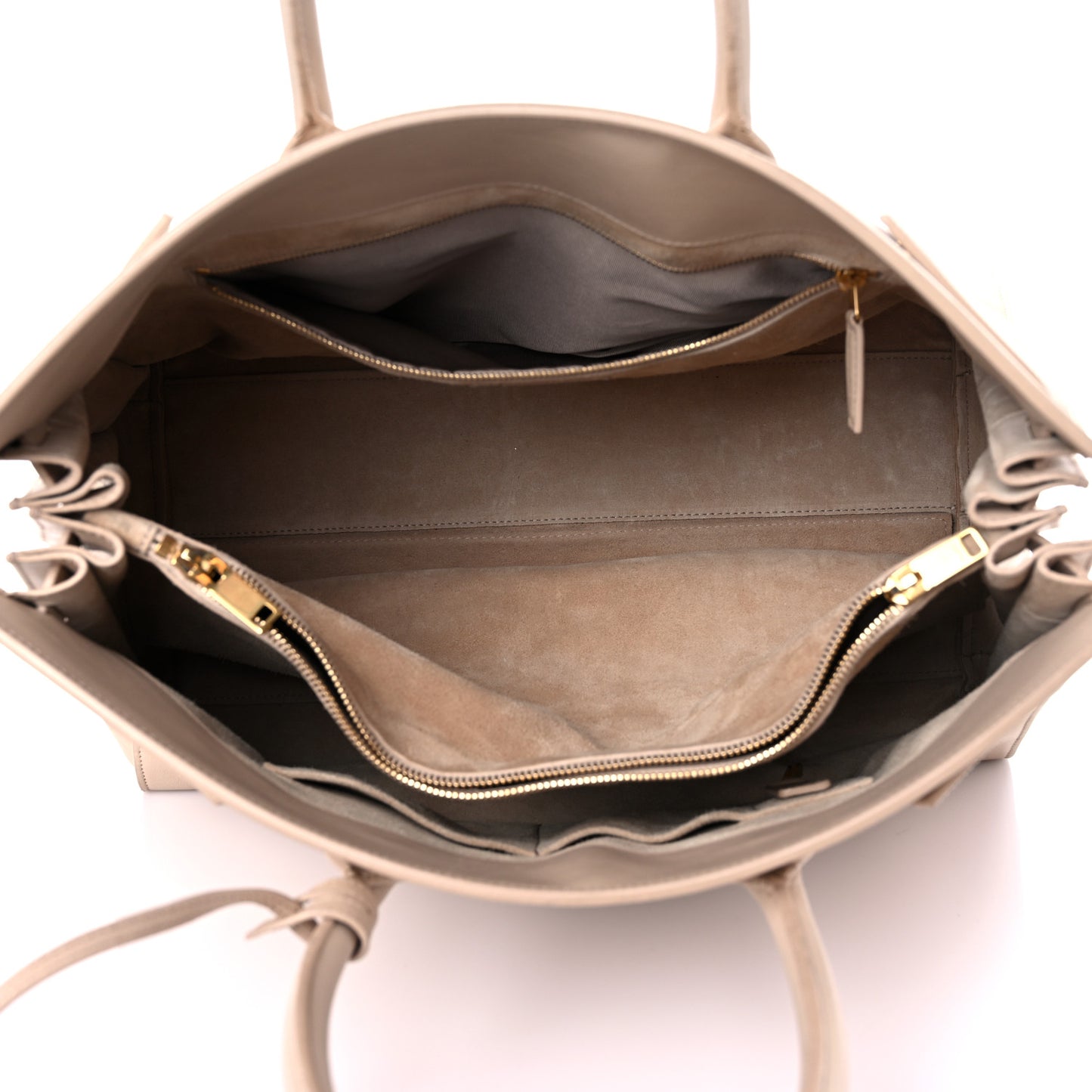 Calfskin Large Sac de Jour Carryall Nude Powder