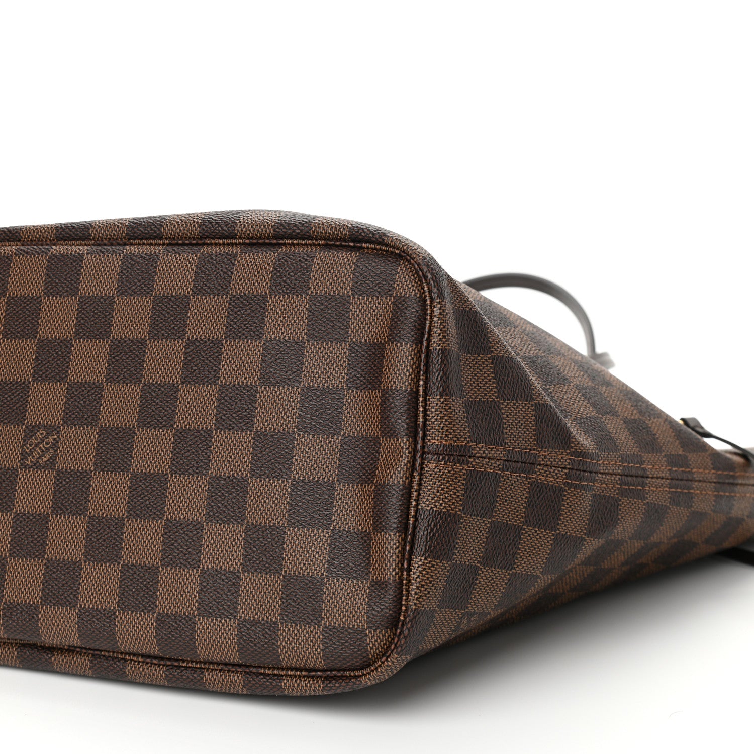 Louis Vuitton Damier Ebene Neo Neverfull MM Rose Ballerine 9 of 9
