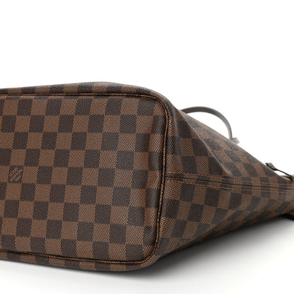 Louis Vuitton Damier Ebene Neo Neverfull MM Rose Ballerine 9 of 9