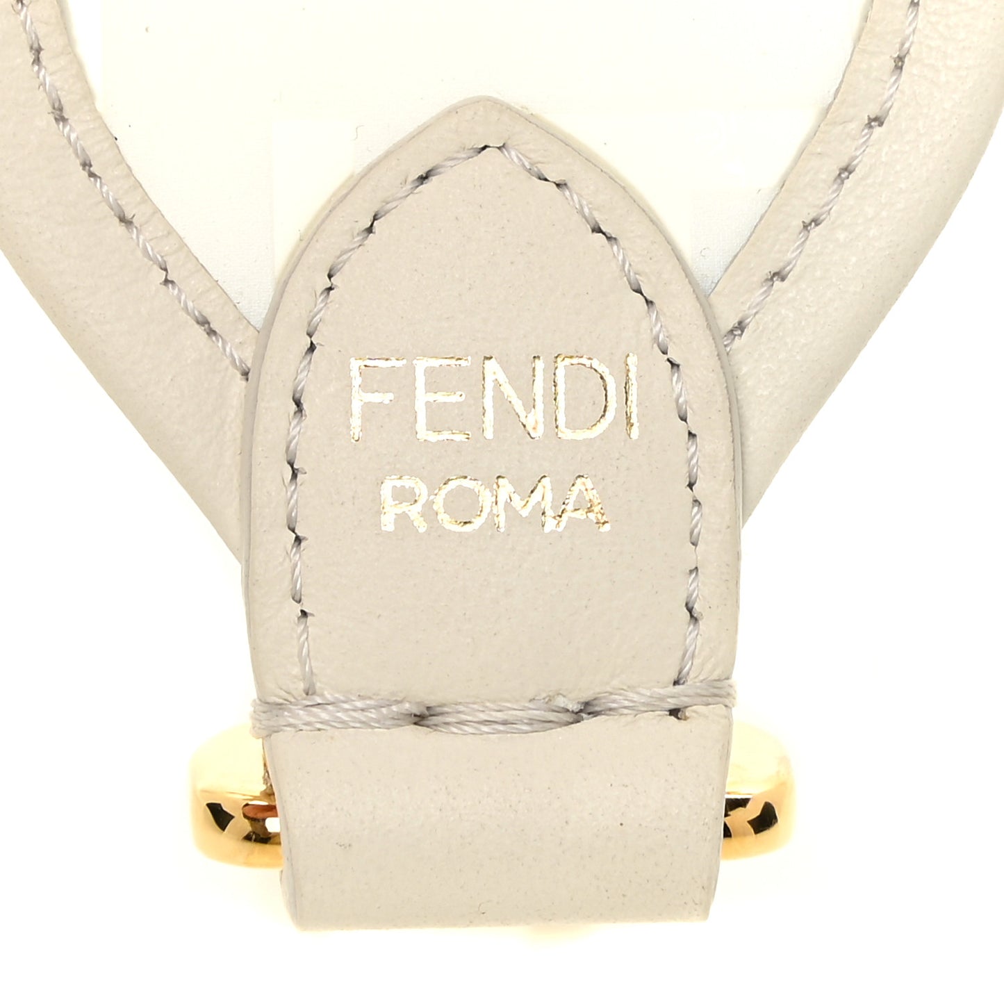 TPU FF Calfskin Mini Strap You White