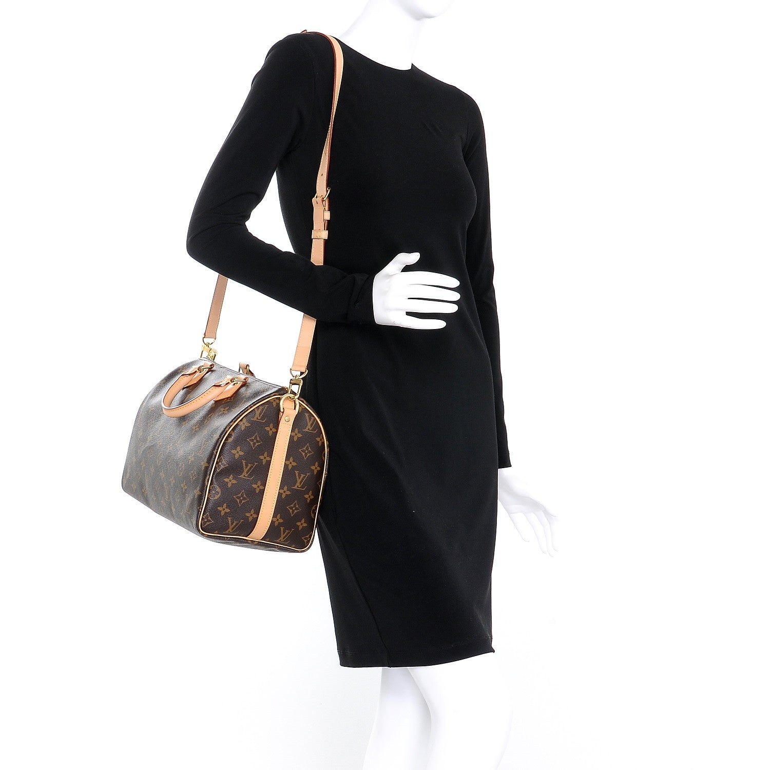 Louis Vuitton Monogram Speedy Bandouliere 30 2 of 9