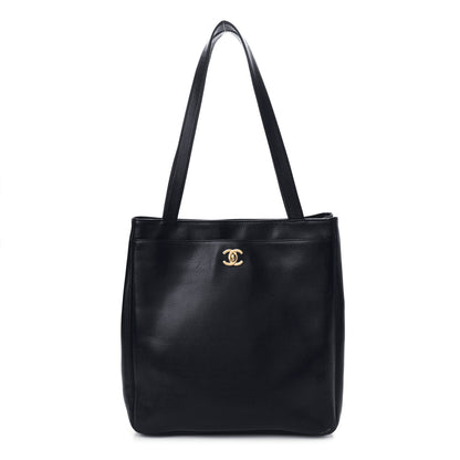 Chanel Caviar Shopping Tote Navy 1 of 18