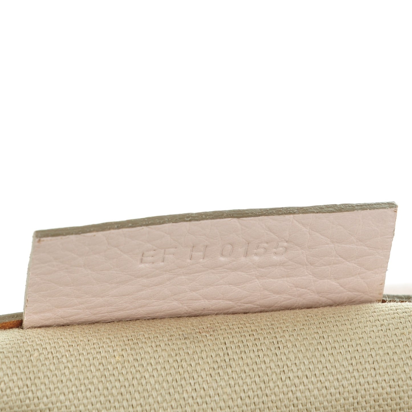 Calfskin Small Pandora Pure Flap Bag Nude Pink