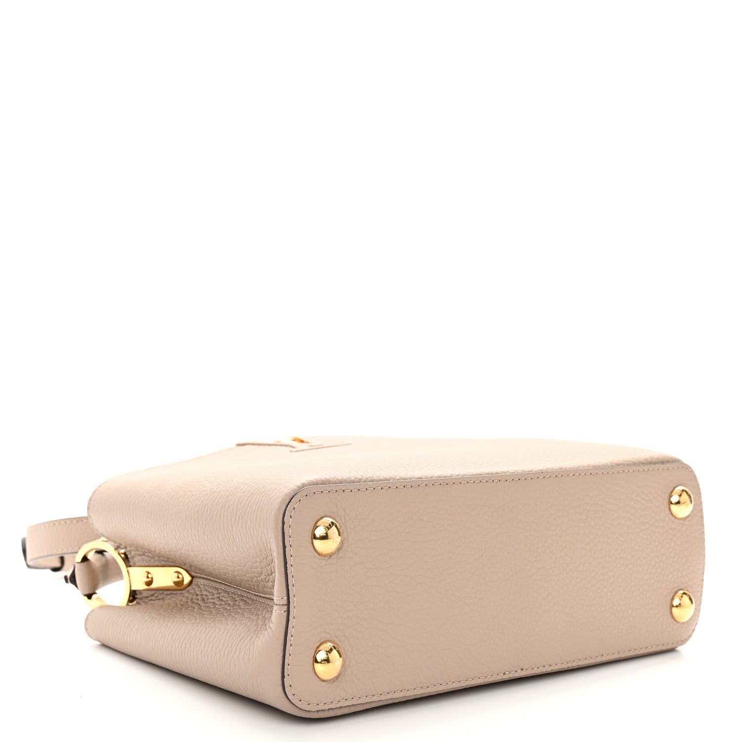 Louis Vuitton Taurillon Capucines BB Galet 4 of 9