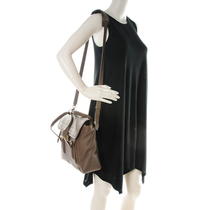3.1 Phillip Lim 3.1 Textured Calfskin Medium Pashli Satchel Taupe 2 of 8