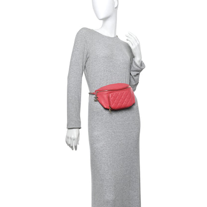 Chanel Caviar Quilted Business Affinity Waist Belt Bag Pink 2 of 14