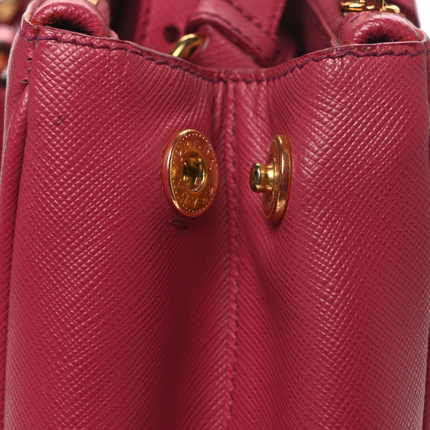 Prada Saffiano Medium Galleria Double Zip Tote Peonia 13 of 13