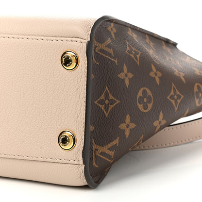 Louis Vuitton Calfskin Monogram On My Side Greige 9 of 9