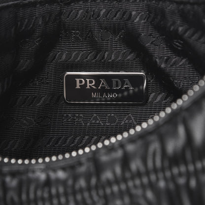Prada Nappa Gaufre Re-Edition 2005 Shoulder Bag Black 6 of 11