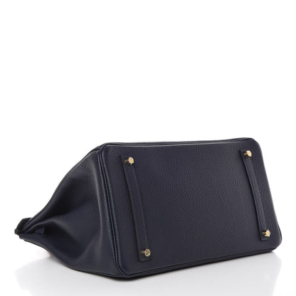 Hermes Togo Birkin 35 Bleu Nuit 5 of 38