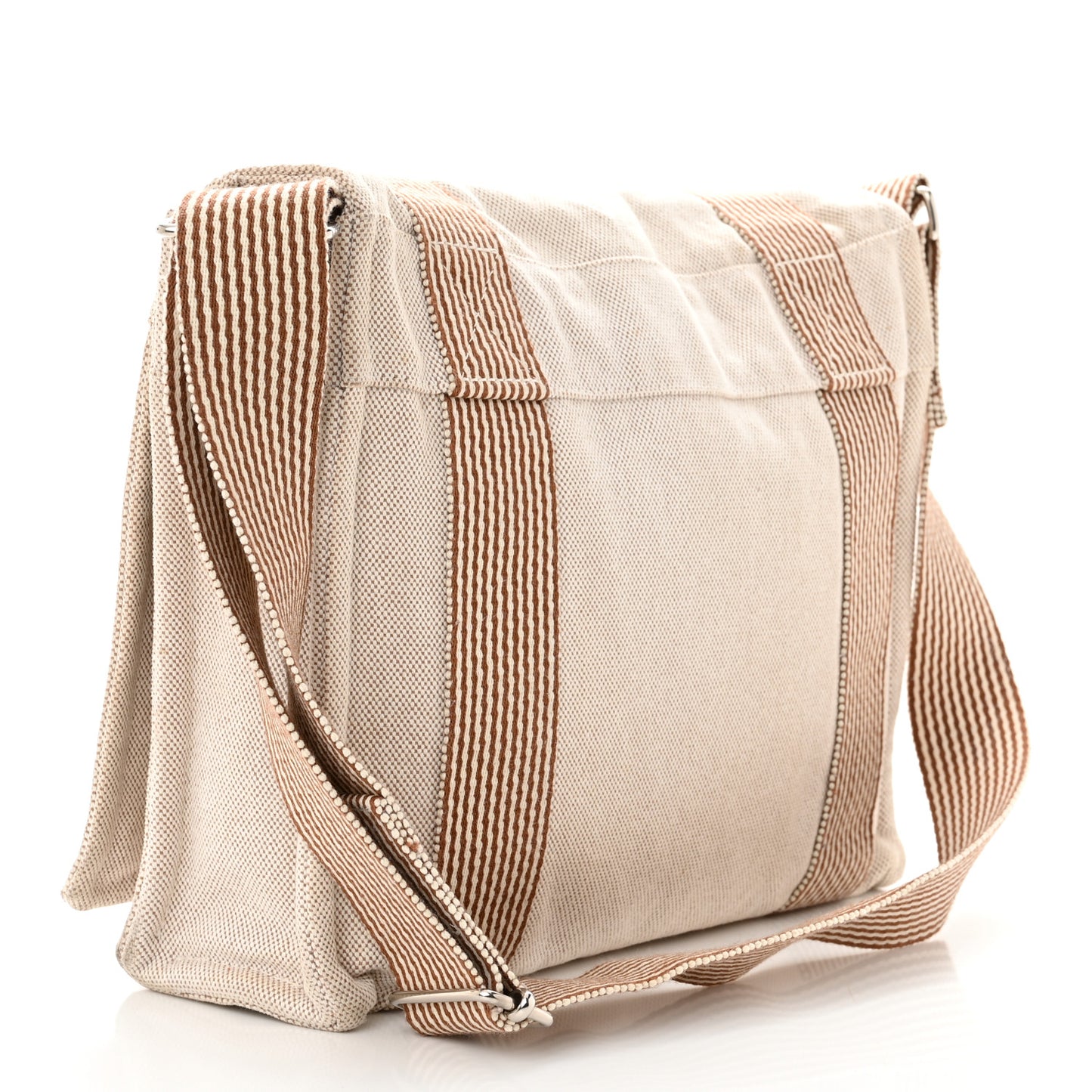 Canvas Herline Messenger Bag Natural