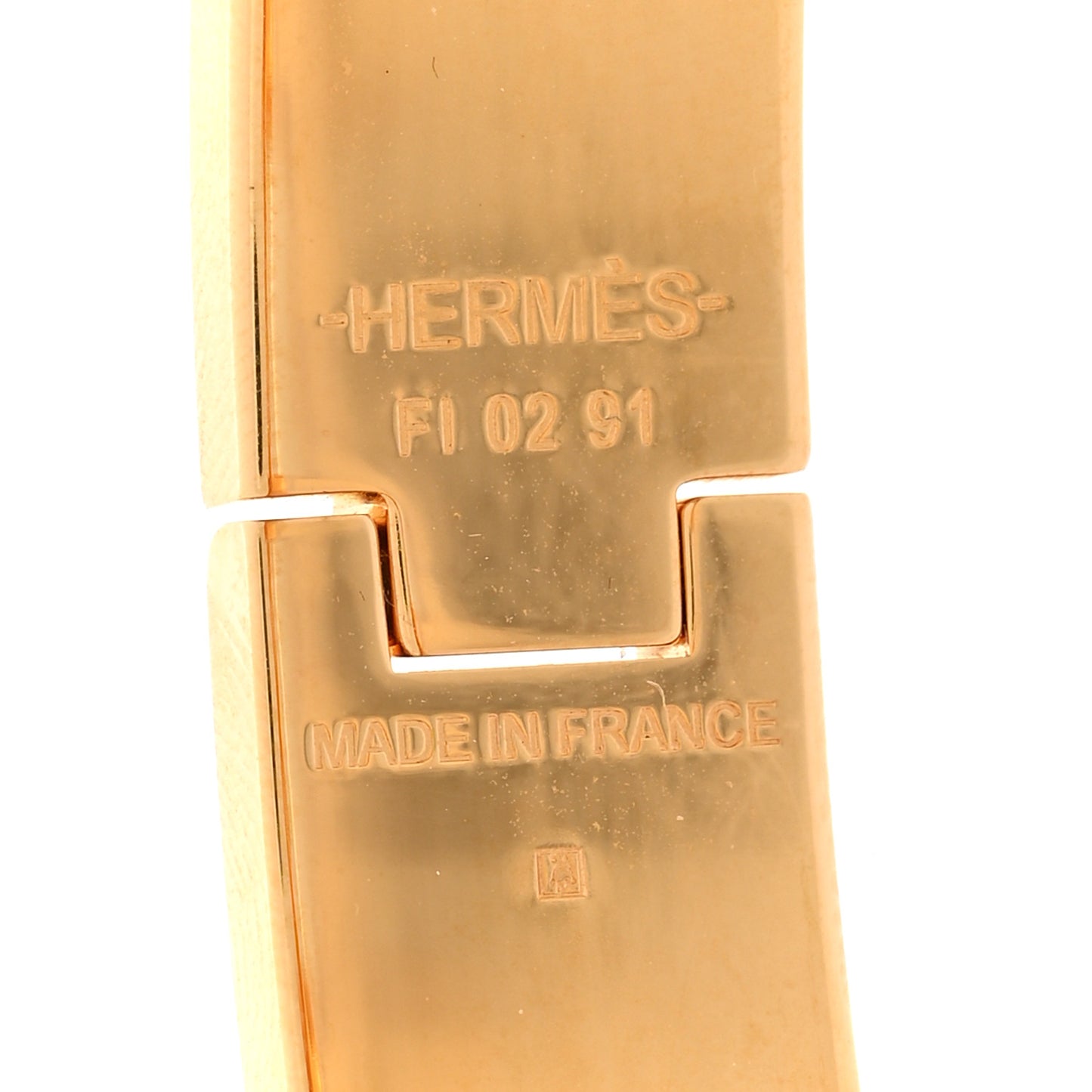 Matte Enamel Narrow Clic Clac HH Bracelet T5 Black