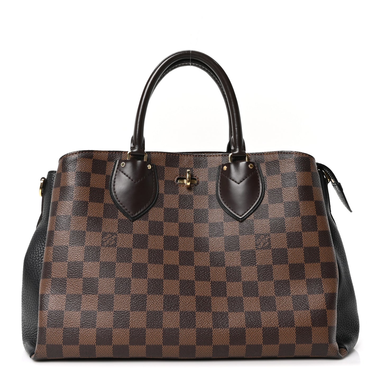 Cuir Taurillon Damier Ebene Normandy Black