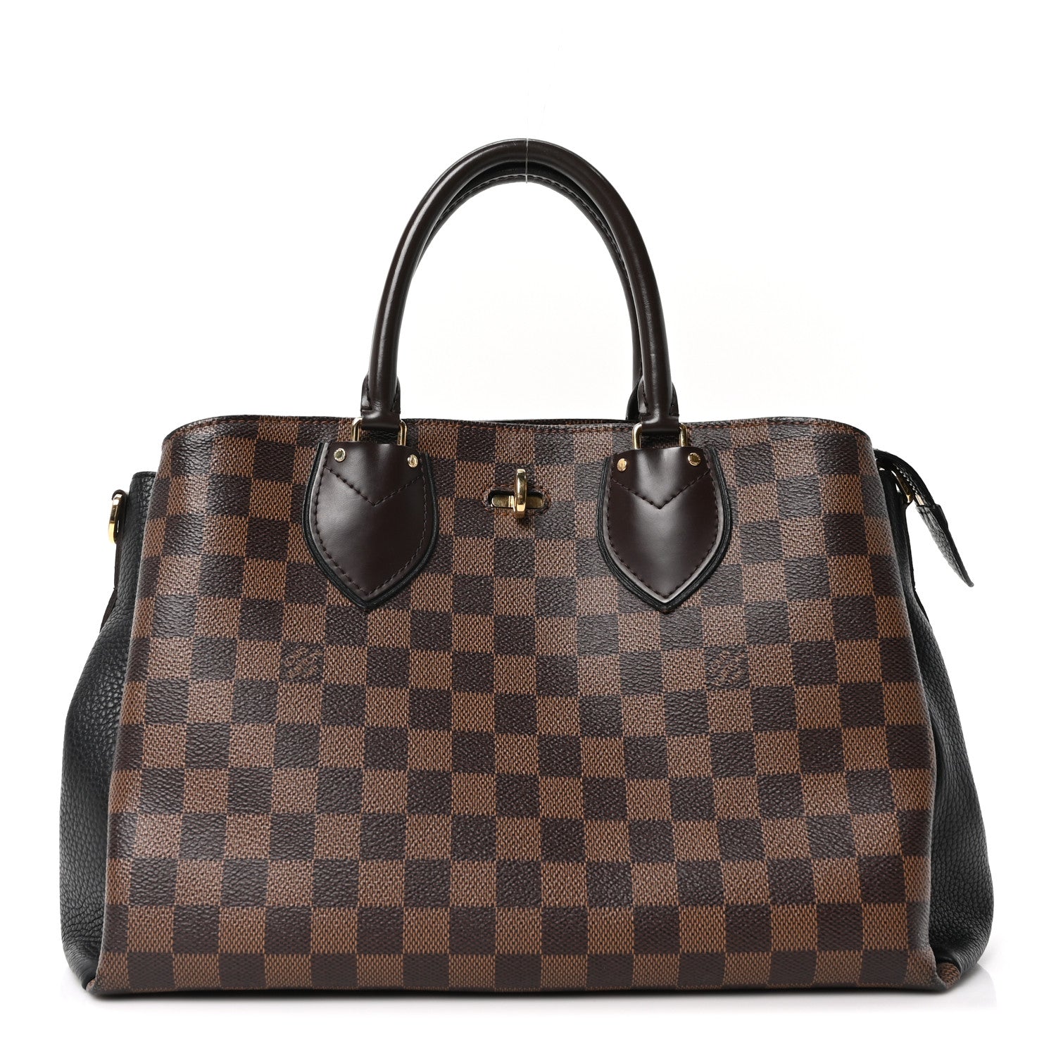 Louis Vuitton Cuir Taurillon Damier Ebene Normandy Black 1 of 9