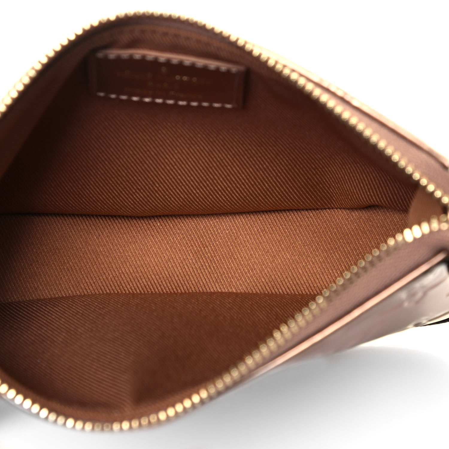 Louis Vuitton Metallic Vernis Mini Pochette Accessories Rose Gold 5 of 9