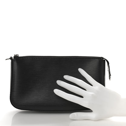 Louis Vuitton Epi Pochette Accessories NM Black 2 of 8