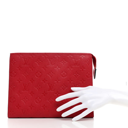 Louis Vuitton Empreinte Monogram Toiletry Pouch 26 Scarlet 2 of 6