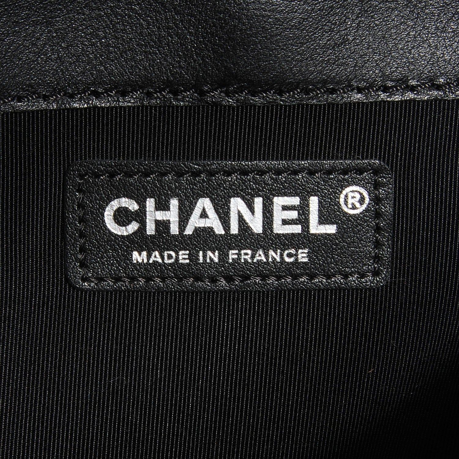 Chanel Calfskin Enchained Medium Boy Flap Black 6 of 8