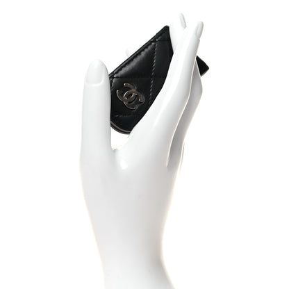 Chanel Lambskin Quilted Money Clip Black 2 of 9