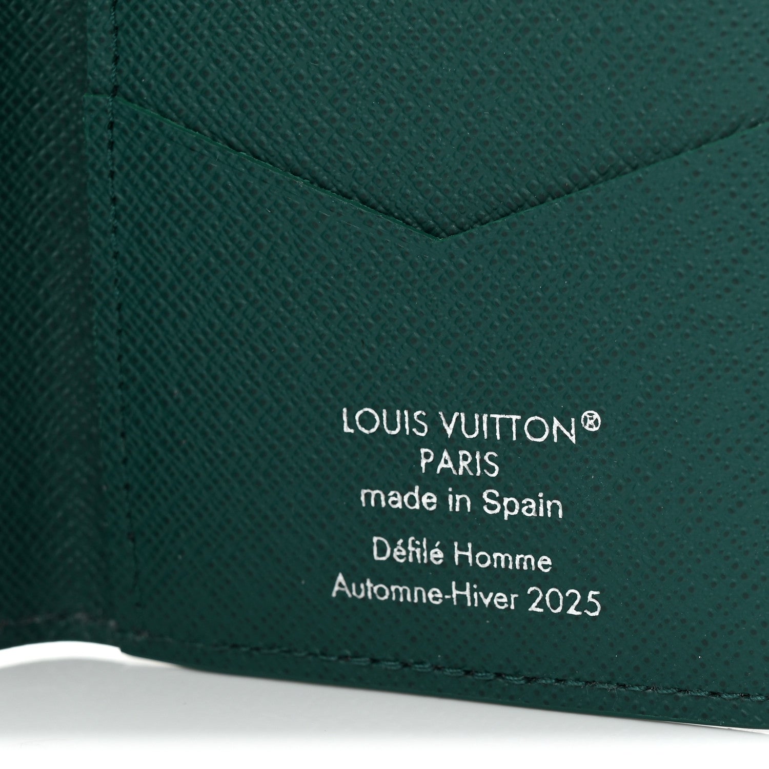 Louis Vuitton Monogram Paris Tokyo Pocket Organizer Green 1790187