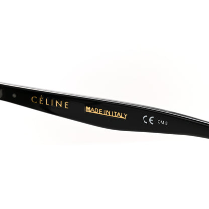 Celine Acetate Thin Shadow Sunglasses CL41435/S Black 6 of 6