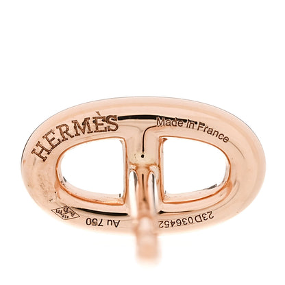 Hermes 18K Rose Gold TPM Farandole Stud Earrings 4 of 5