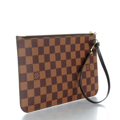 Louis Vuitton Damier Ebene Neverfull MM GM Pochette 3 of 8