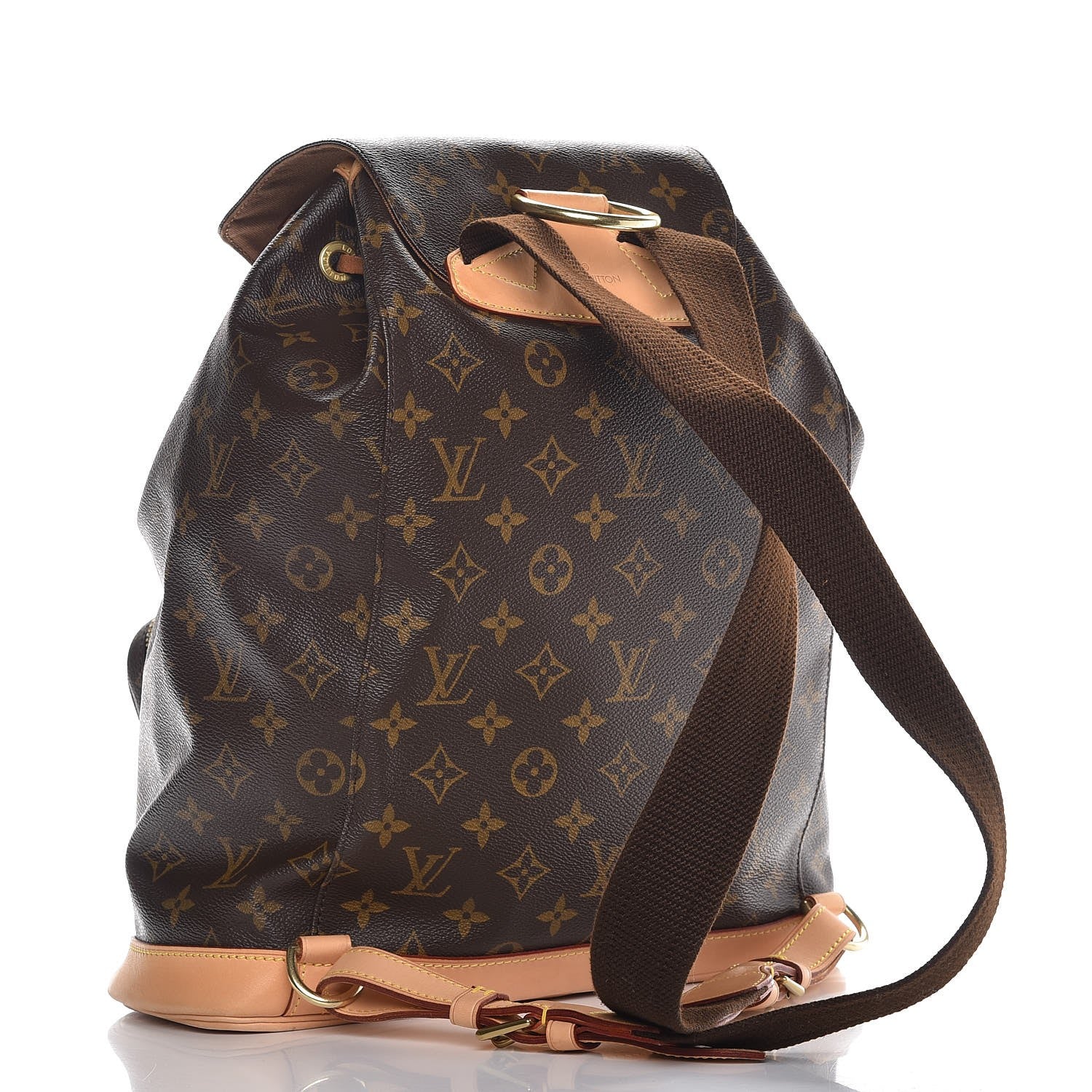 Louis Vuitton Monogram Montsouris GM Backpack 3 of 11