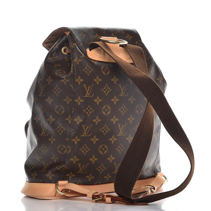 Louis Vuitton Monogram Montsouris GM Backpack 3 of 11