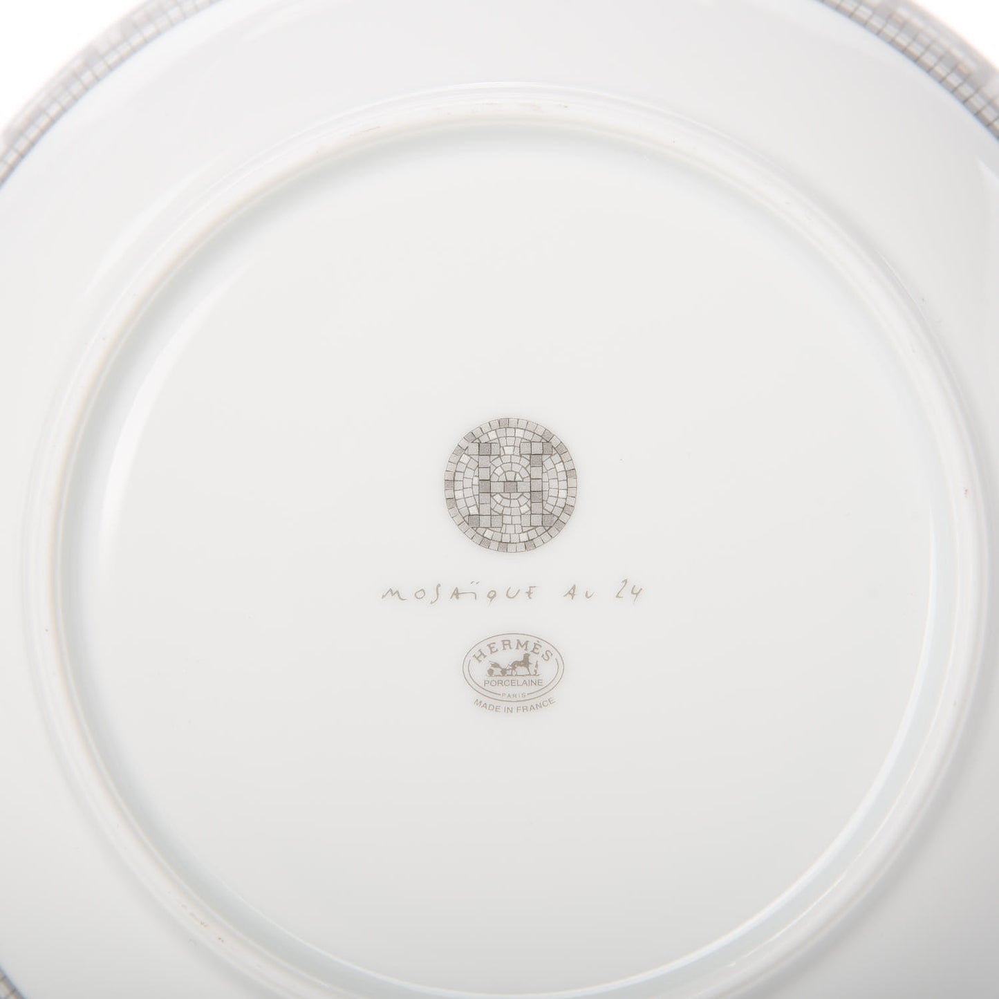 Porcelain Mosaique Au 24 Platine Cereal Bowl Set of 2