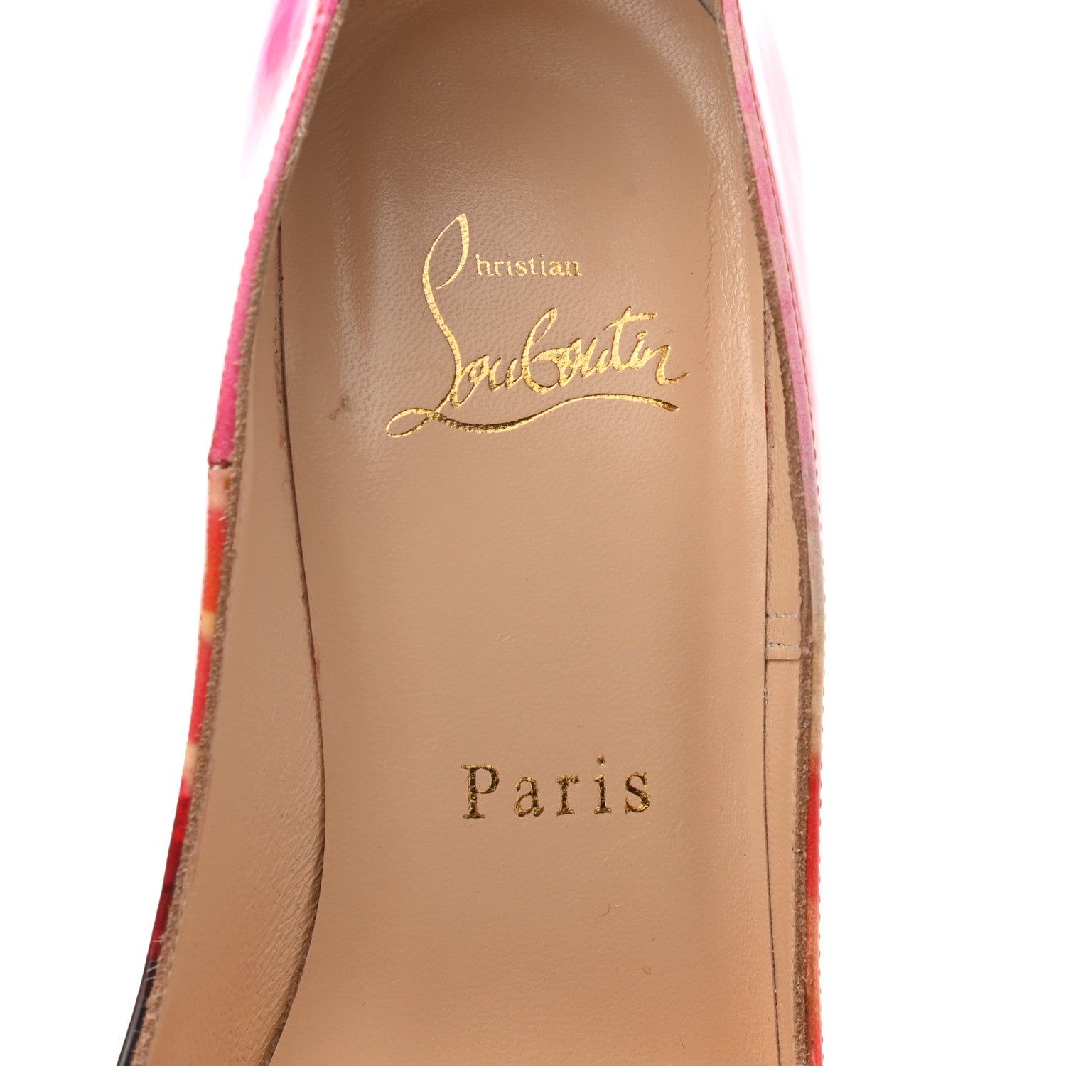 Christian Louboutin Patent Tie and Dye So Kate 120 Pumps 36.5 Multicolor 8 of 10