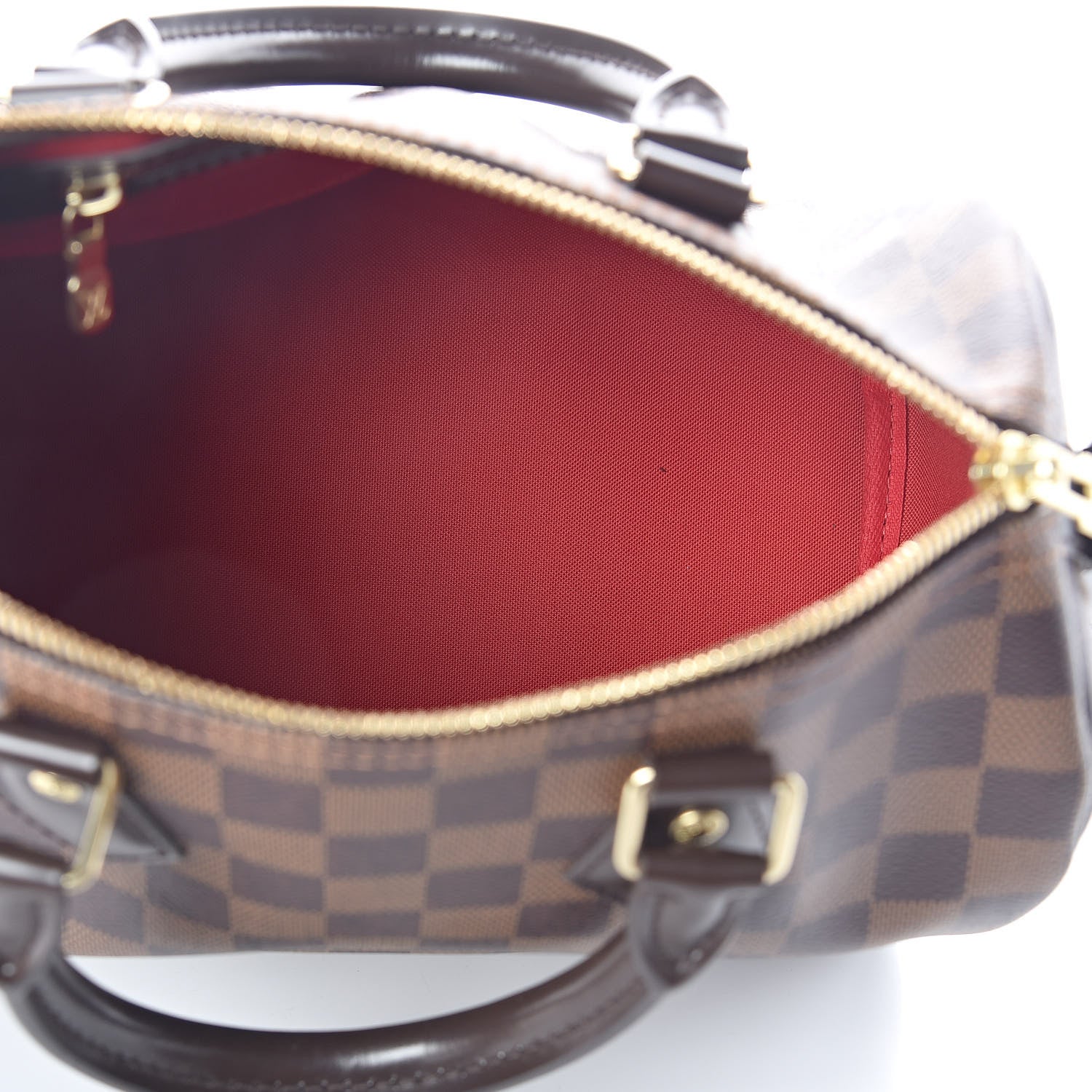 Louis Vuitton Damier Ebene Speedy Bandouliere 25 5 of 10